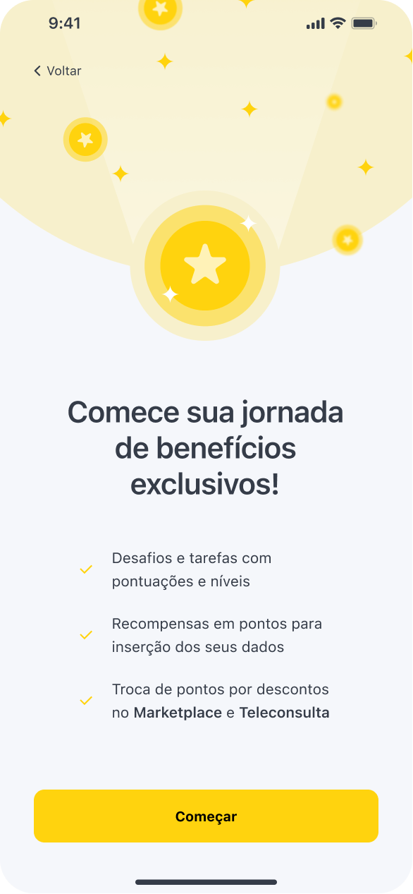 pontuação mil dias app