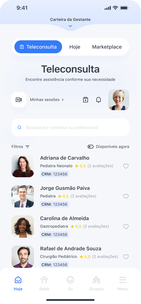 teleconsulta mil dias app